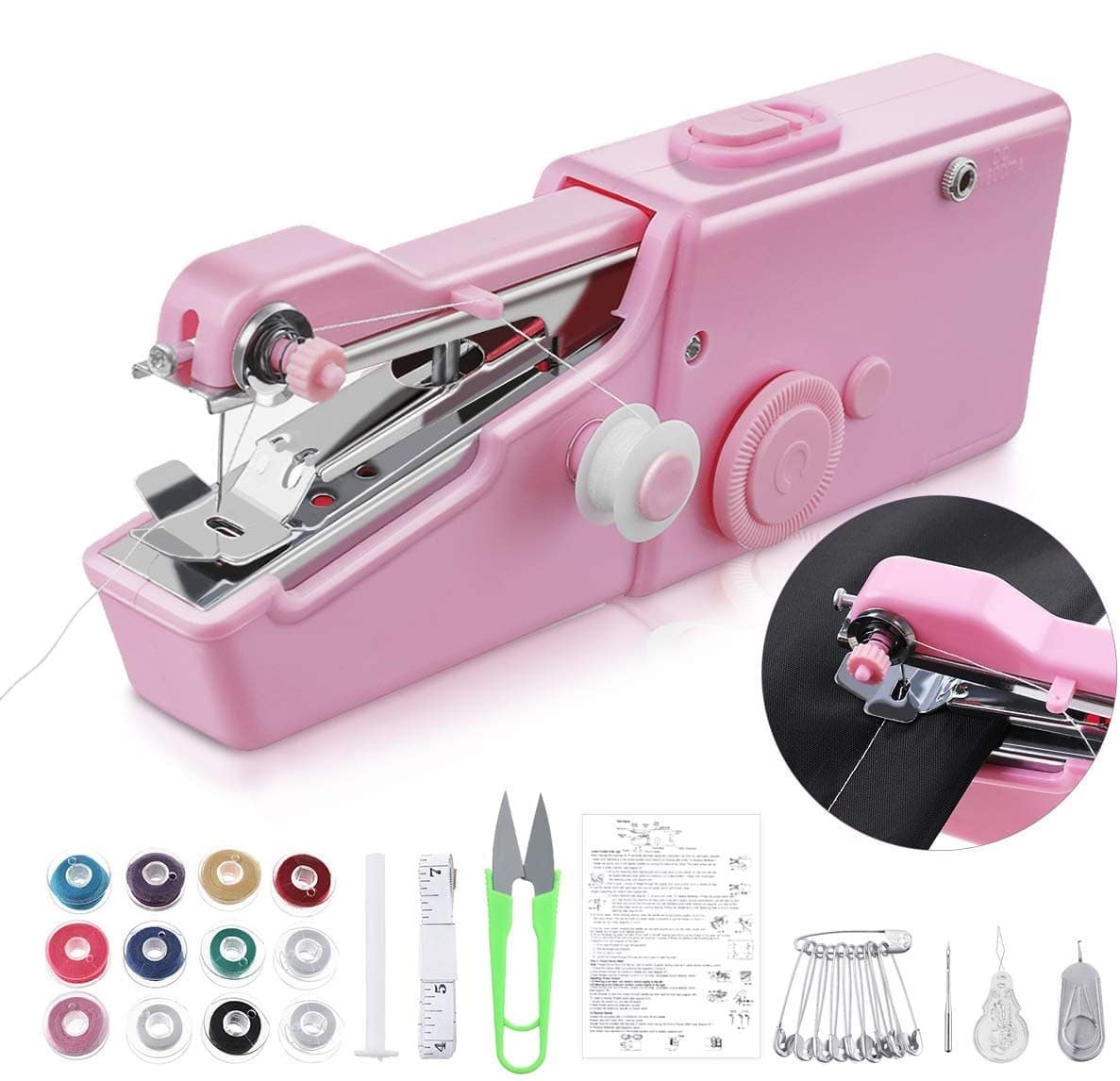 5 Best Handheld Sewing Machines Reviewed in Detail (Winter 2024)