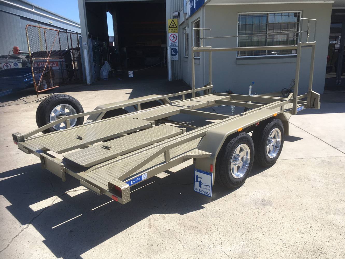 AUSTRALIAN MADE Stock Trailers JUST TRAILERS ENGINEERING (07) 3277 0333
