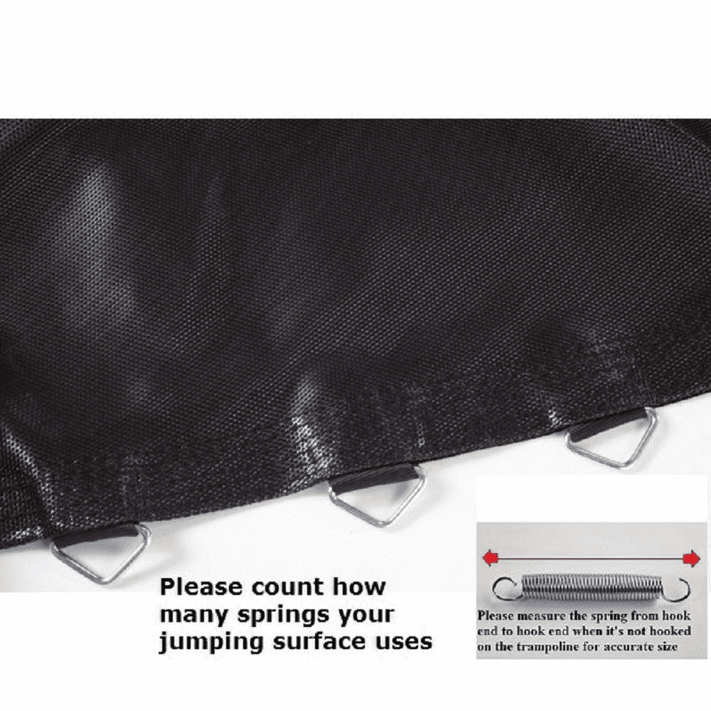 JK1015RC Jumpking 10' x 15' ft Rectangular Jumping Mat with 108 Vrings