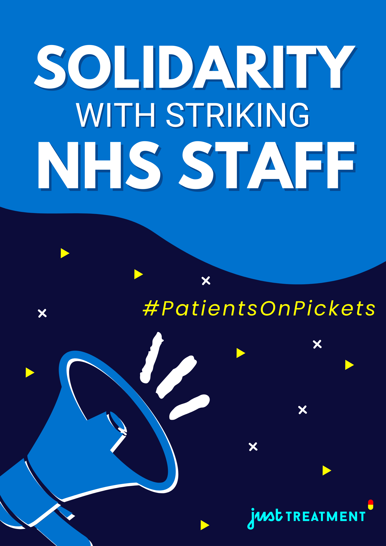 Download our NHS campaign posters! — Just Treatment