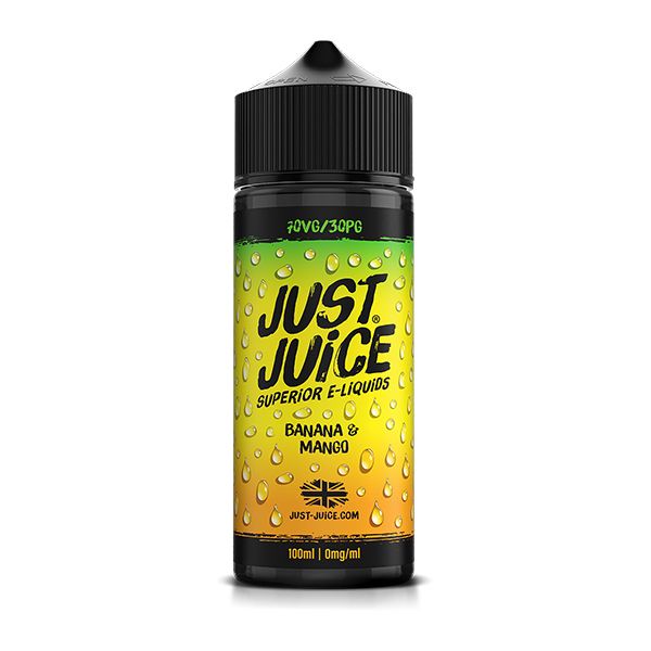 JUST JUICE ICONIC BANANA AND MANGO 120ML (Best Prices In Europe) →