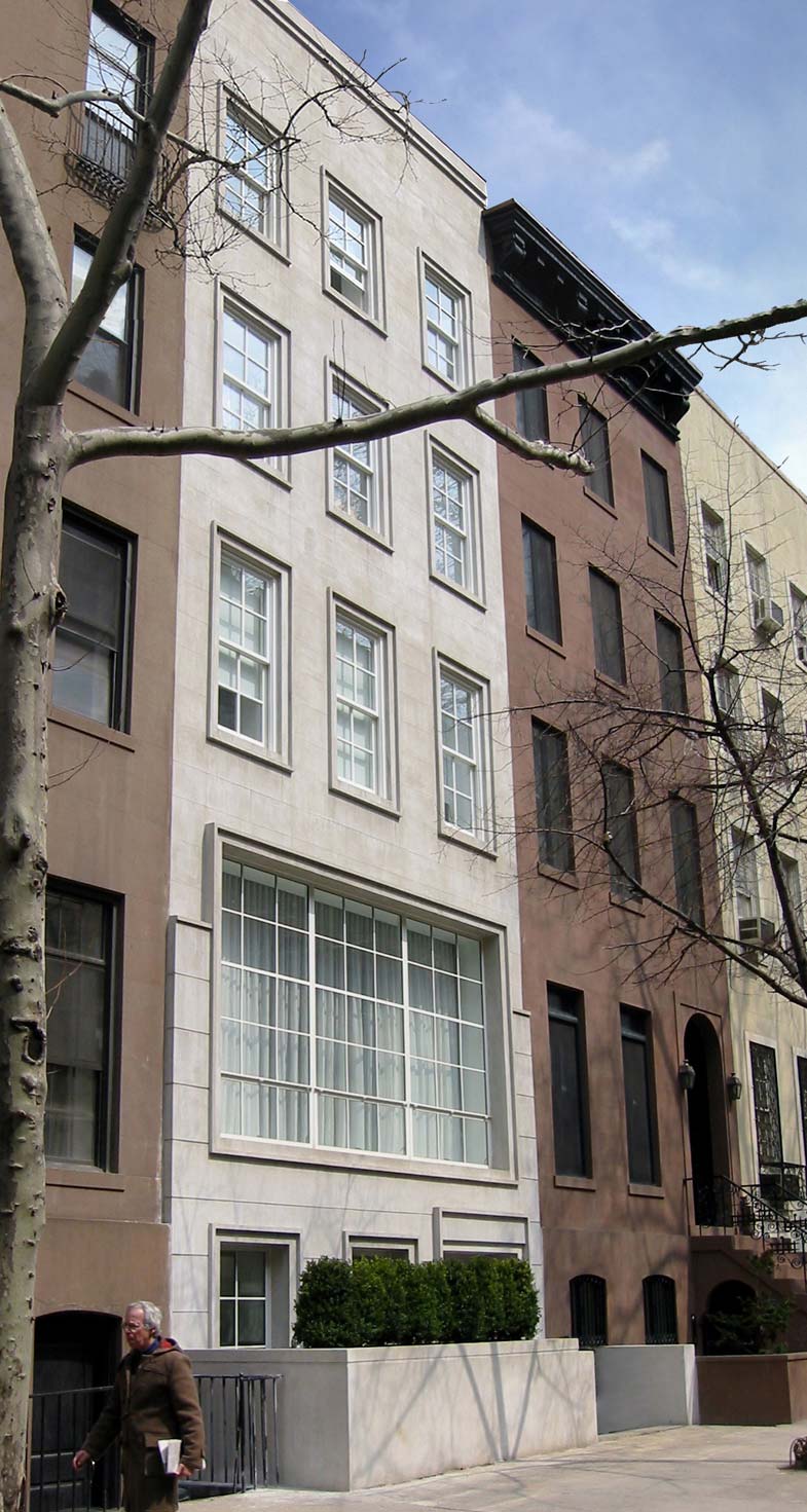 NYC Townhouse Facades Wood Frame, Brick and Brownstone Joseph Vance Architects