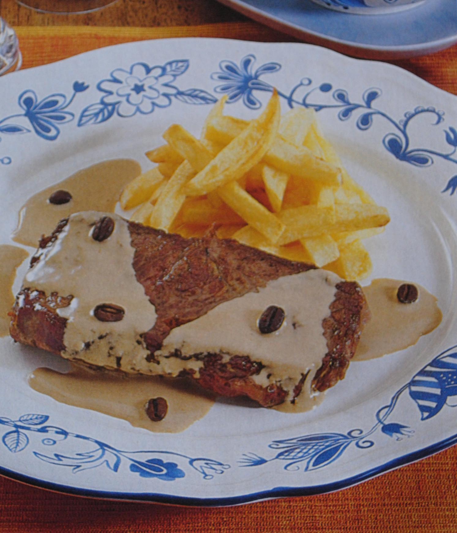 Bife com molho de café O Retiro do Sossego