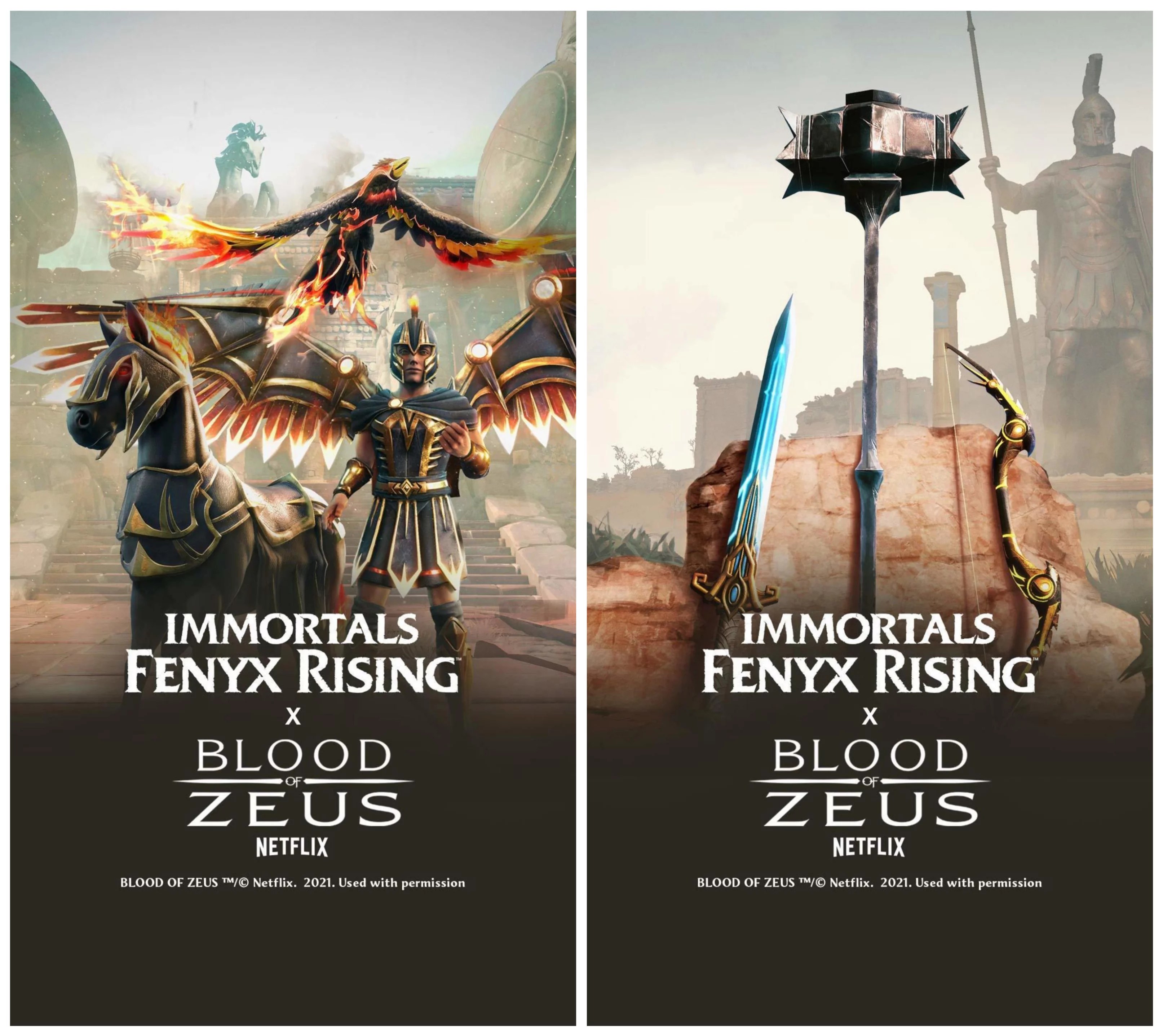 Immortals Fenyx Rising voit débarquer Blood of Zeus JVMag.ch