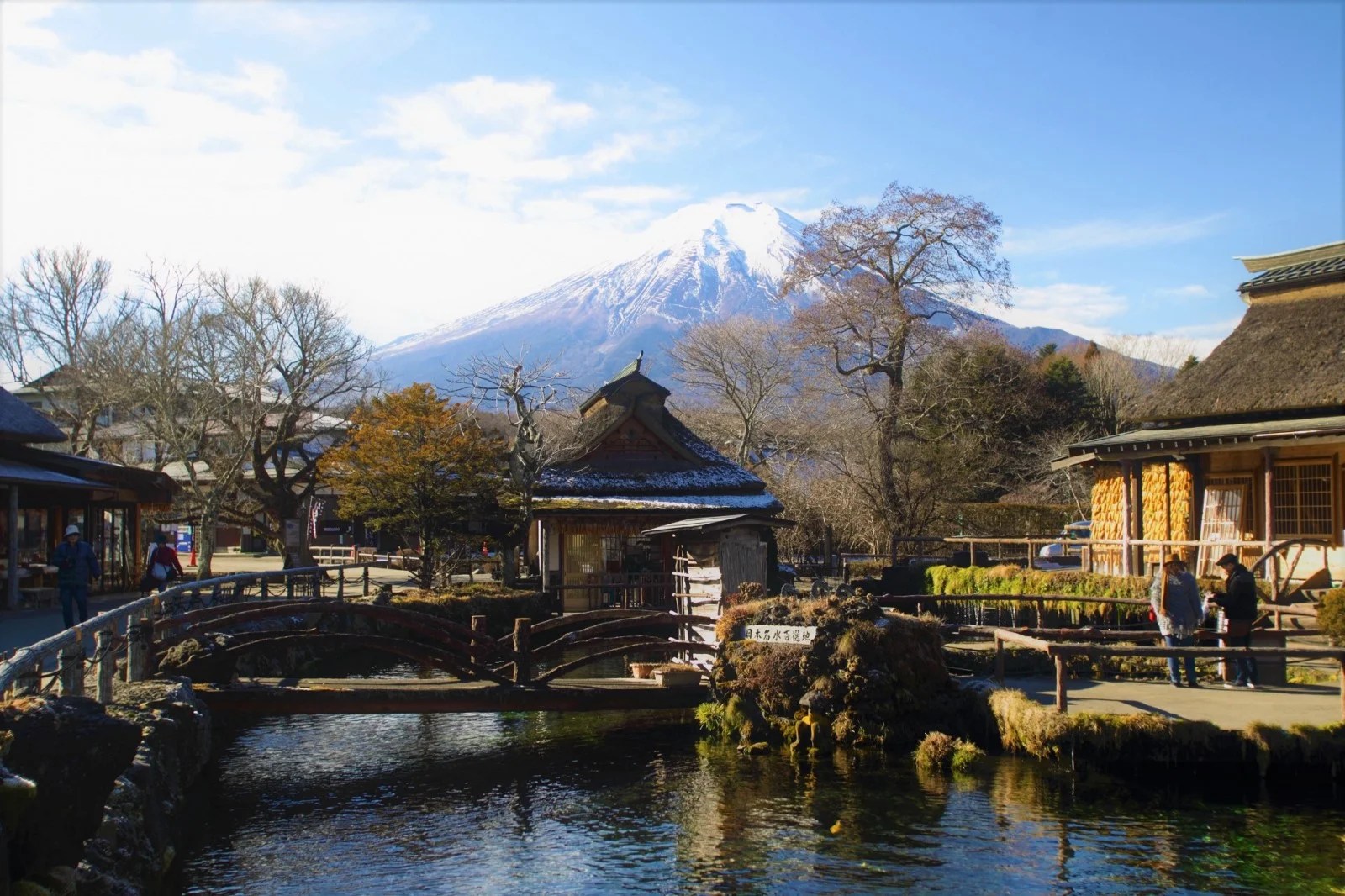 Oshino Hakkai Springs of Mt. Fuji Japan  Magazine