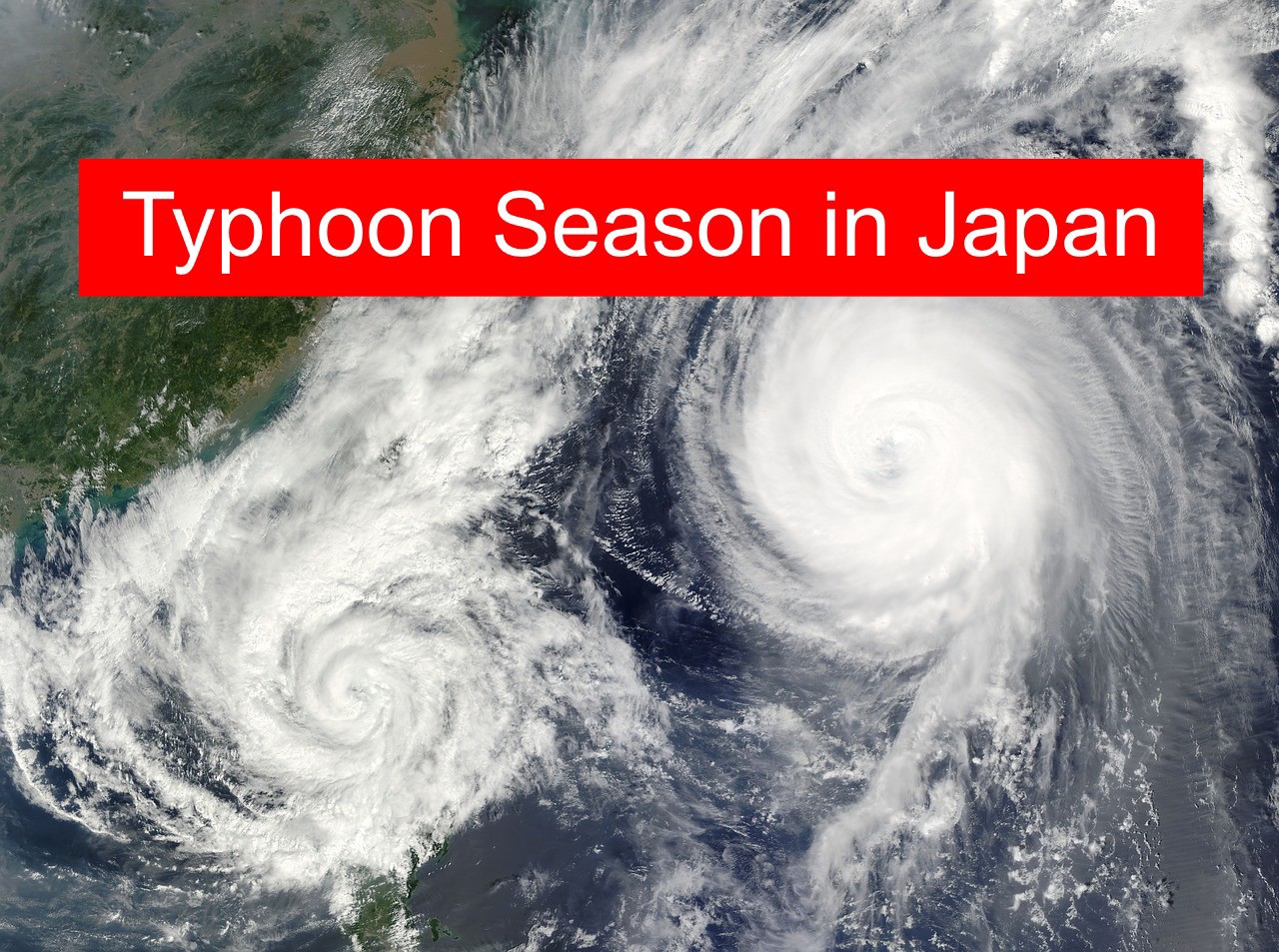 Japan Typhoon Season Things to Know Japan  Magazine