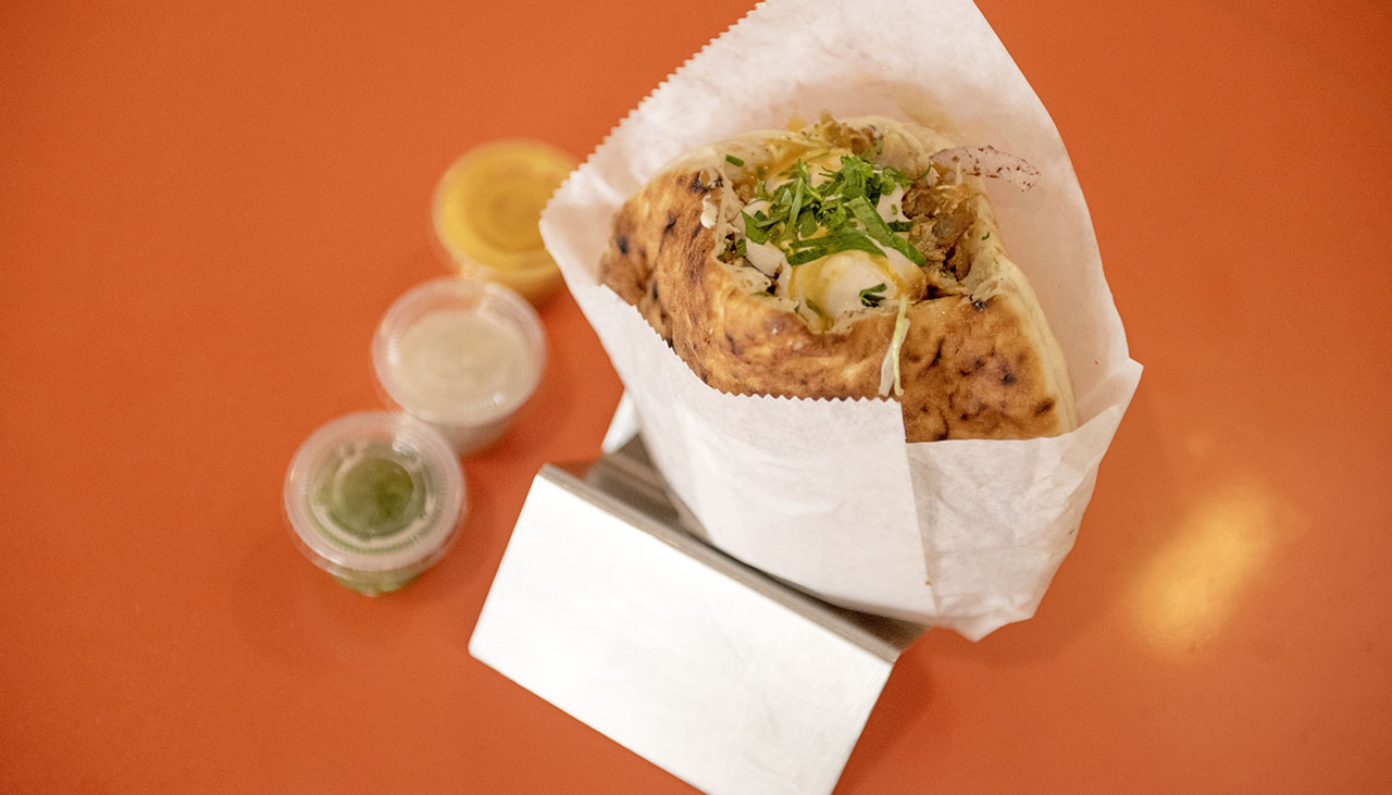 Shwarma on the menu at reopened Hummus Bodega in S.F.