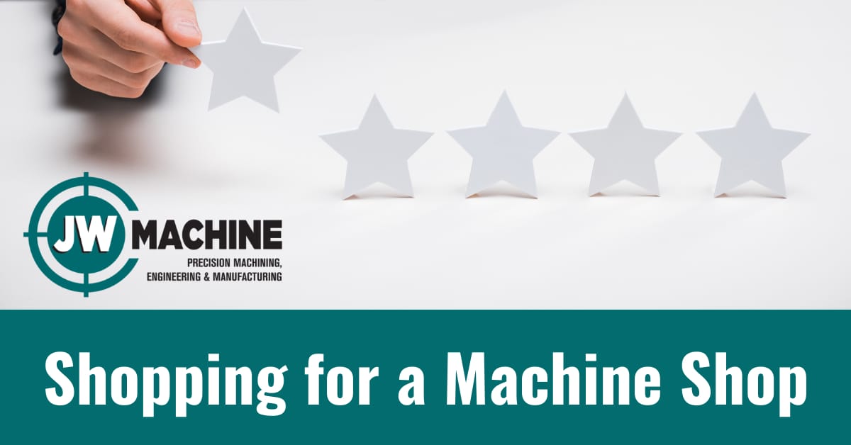 JW Machine is AS 9100 D / ISO 90012015 Certified Orlando Florida Machine Shop