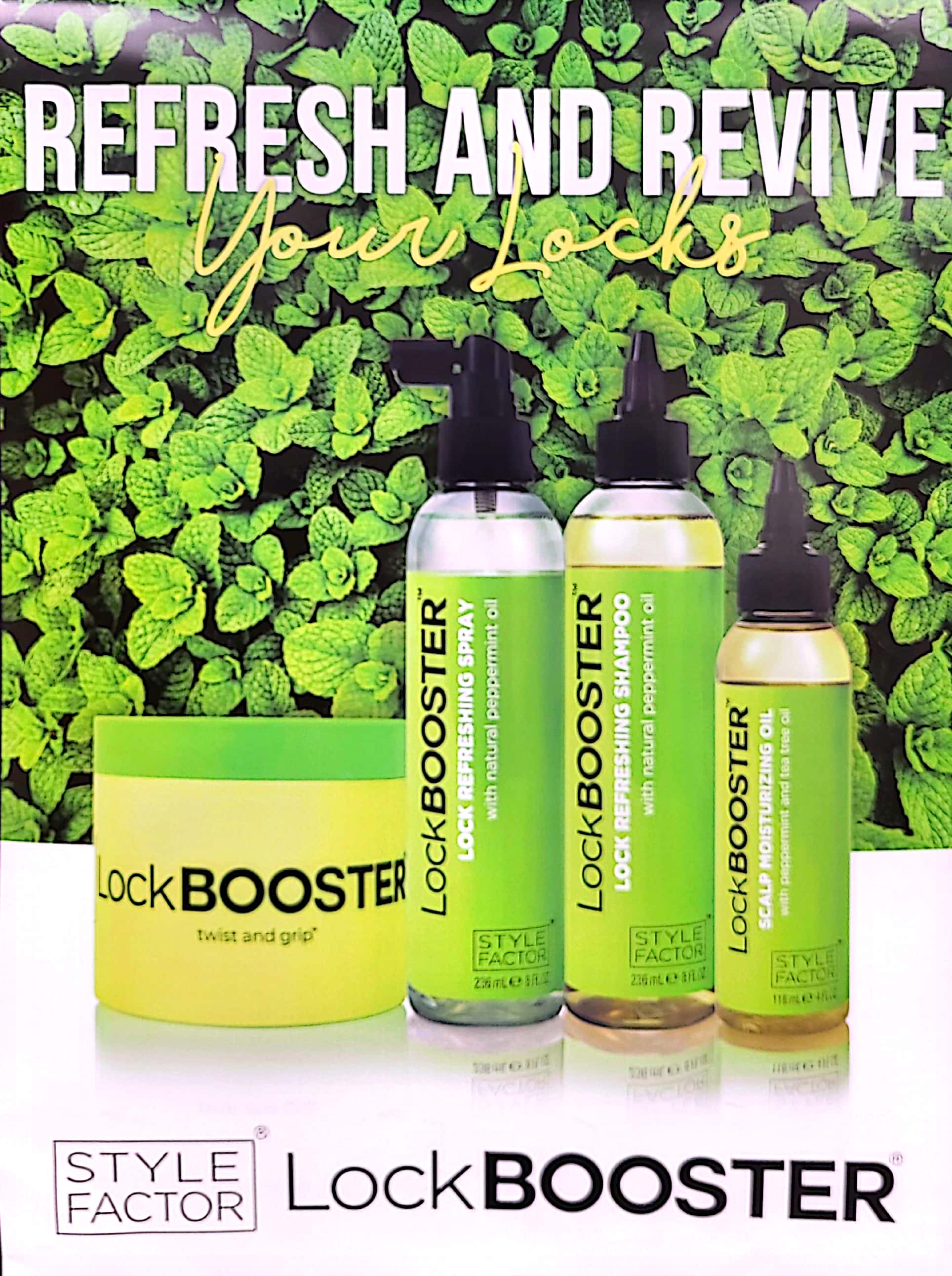 "Sulfate Free" Lock Booster Refreshing(Scalp Care Product) 12pcs/box M