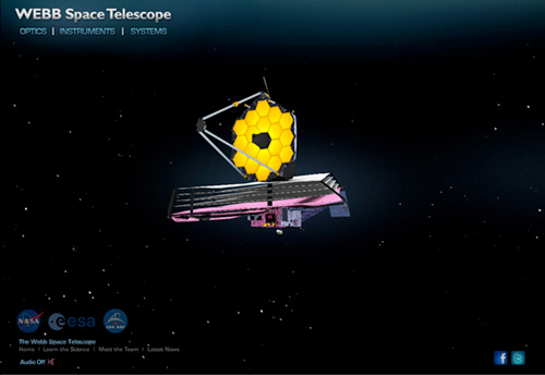 The James Webb Space Telescope 3d Model Interactive
