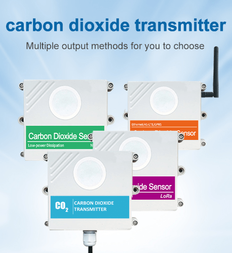 How is carbon dioxide gas measured?