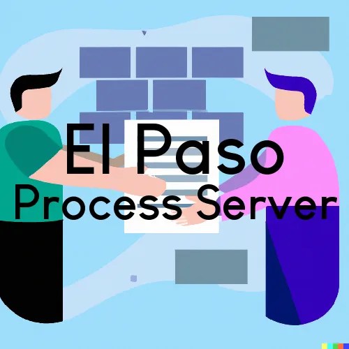 El Paso, Texas Process Server Fees