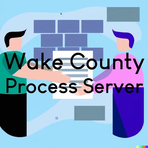 Wake County, North Carolina Process Servers Process Serving Services