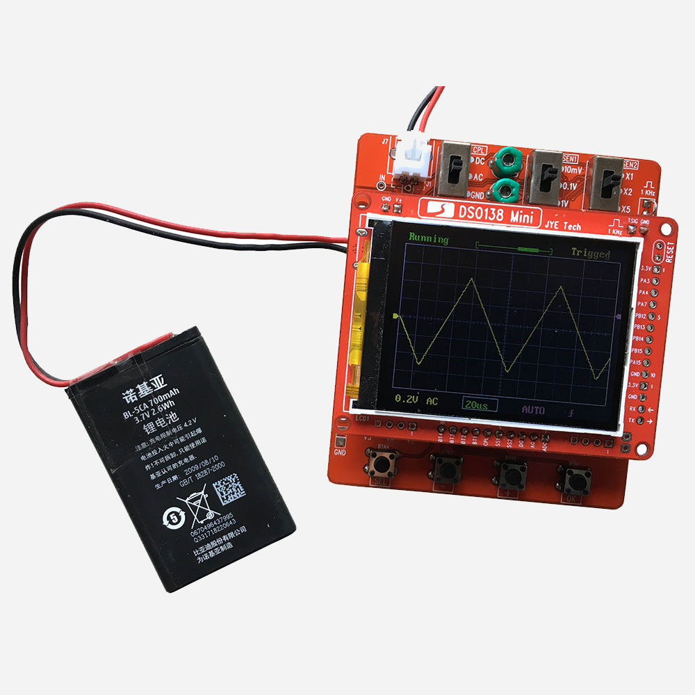 DSO138mini Oscilloscope DIY Kit | JYE Tech