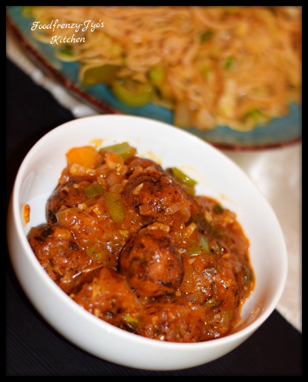 Veg Manchurian FOODFRENZYJYOKITCHEN
