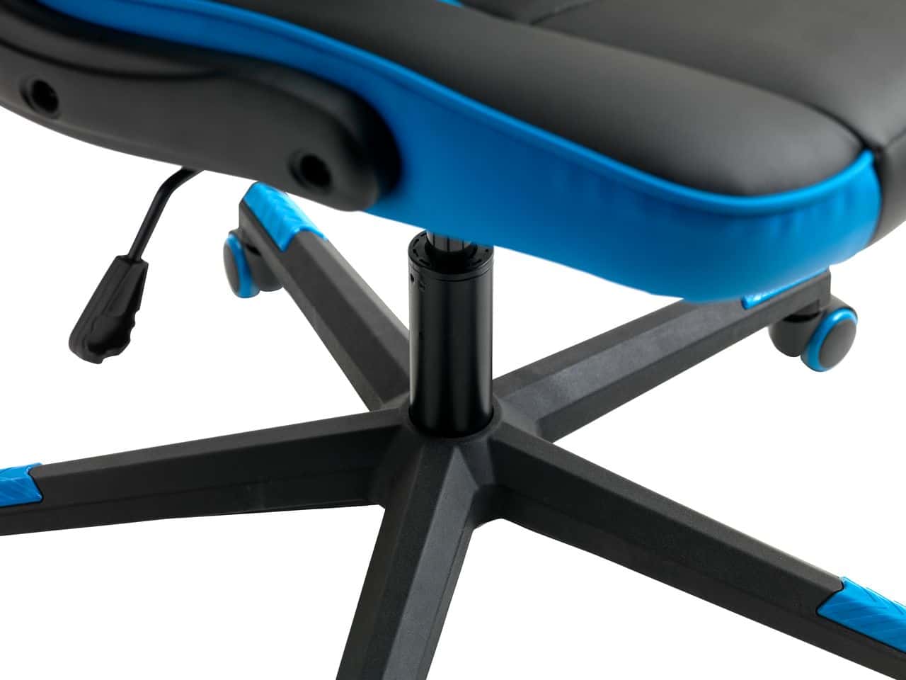 Gaming chair VOJENS black/blue JYSK