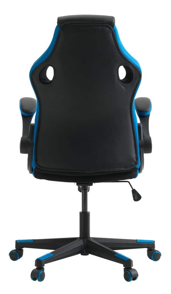 Gaming chair VOJENS black/blue JYSK