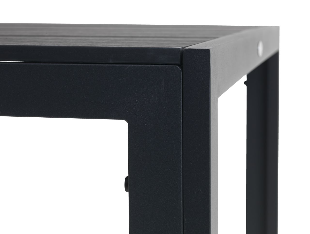 Table MADERUP W90xL205 black JYSK