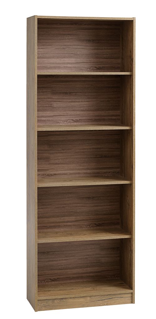 Bookcase HORSENS 5 shelves wild oak JYSK