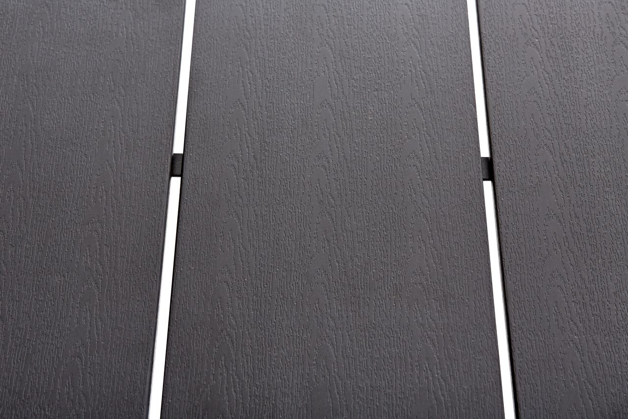 Table MADERUP W90xL205 black JYSK