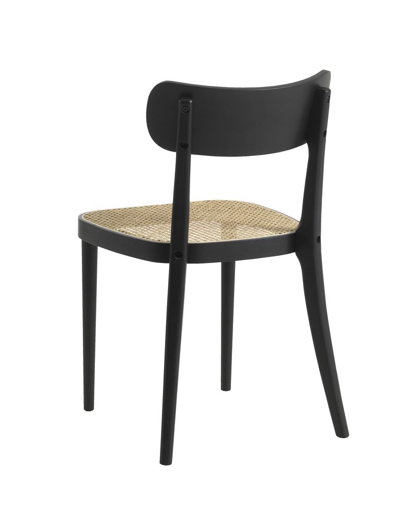 Dining chair FAURHOLT black/natural JYSK