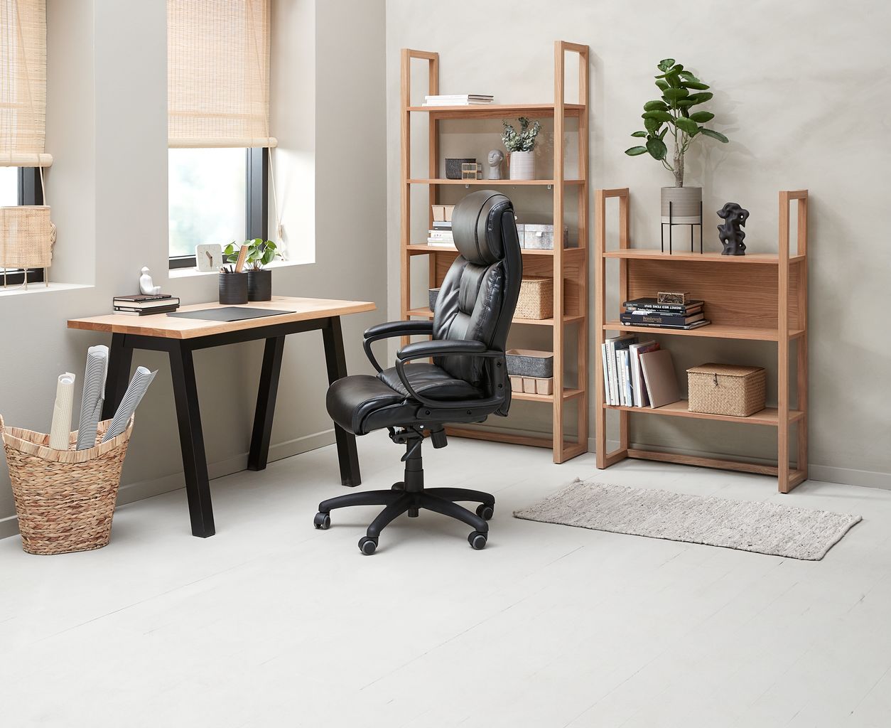 Office chair TJELE black JYSK