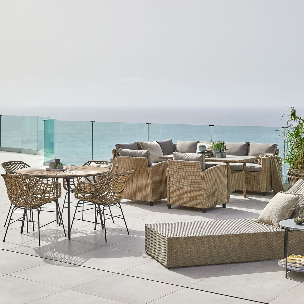 Lounge chair ULLEHUSE nature JYSK