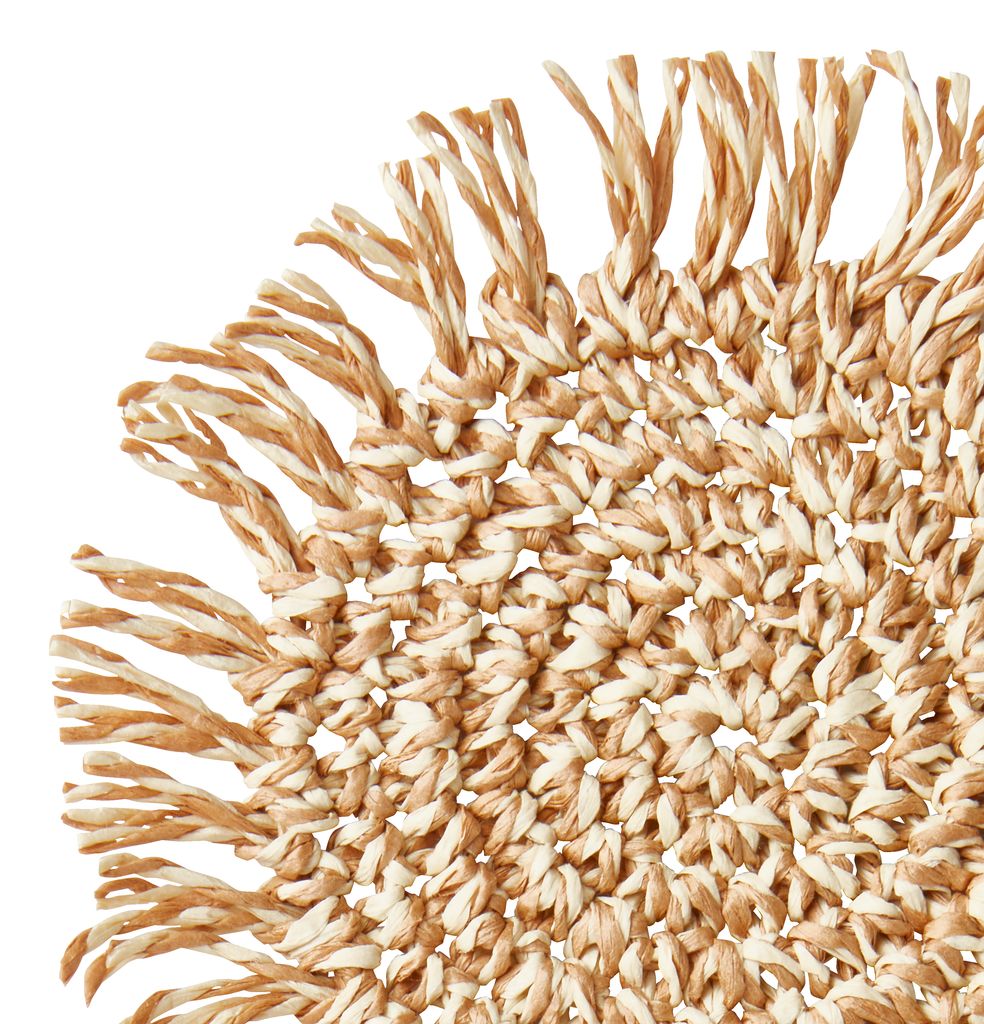 Coasters LIND D.12 natural 4pcs/pk JYSK