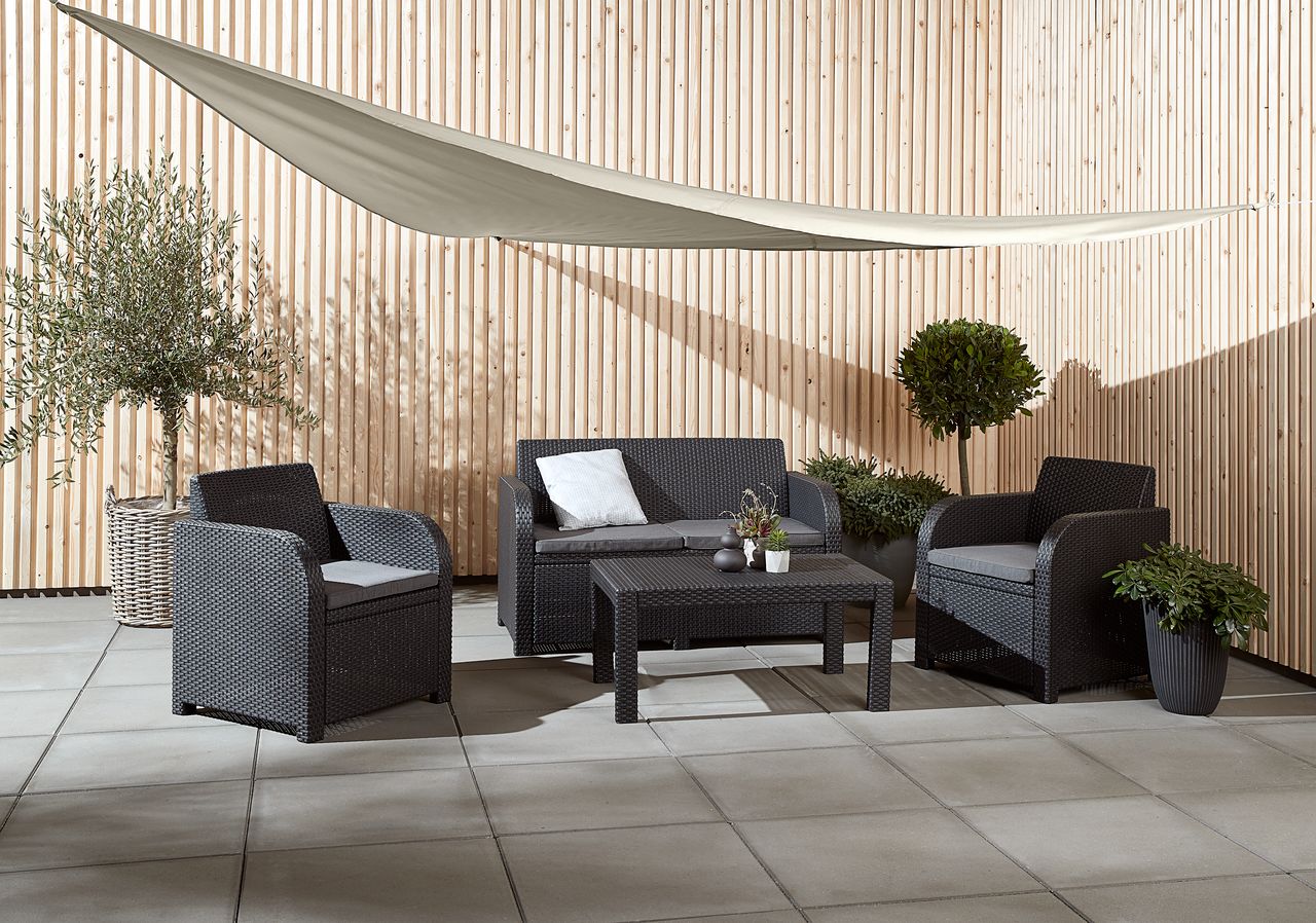 Sun shelter HOLDAN W360xL360xD360 offwhite JYSK