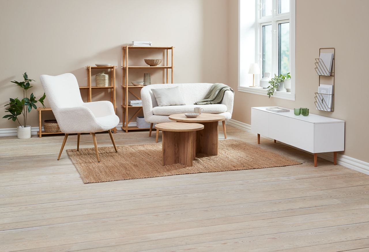 Sofa GISTRUP 2 seater offwhite JYSK