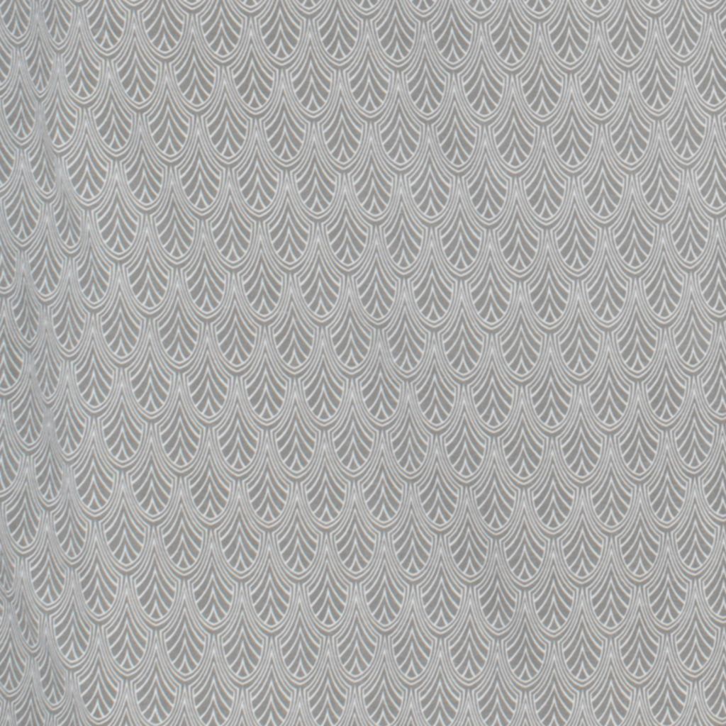 Flannel duvet cover set MARCELA 140x200 light grey JYSK