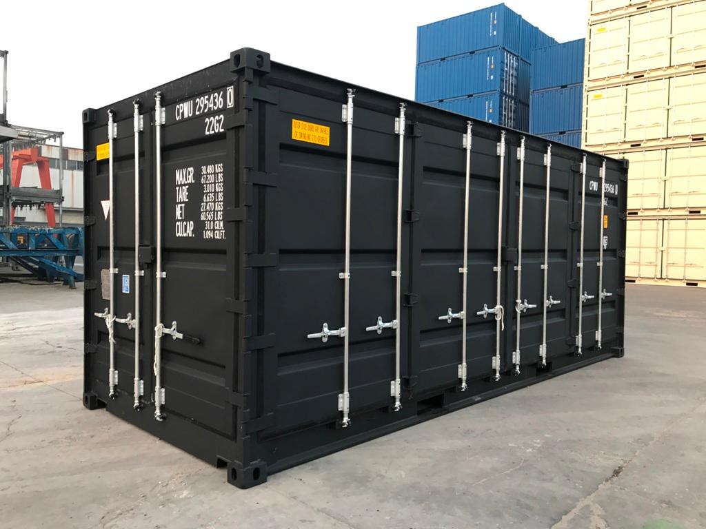 20' DC Open Side Jysk Container Salg