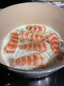 lobster in butter sauce