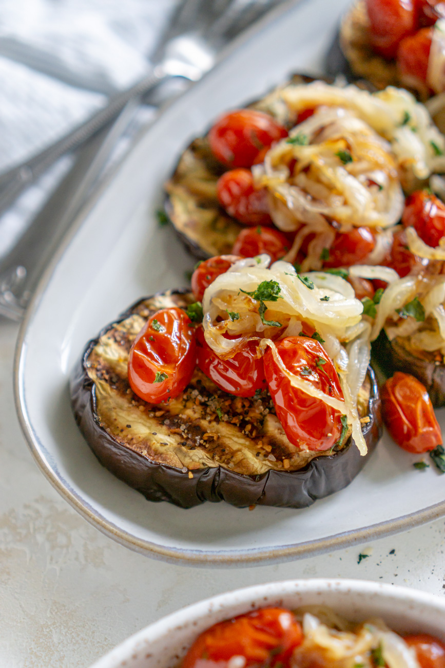 Baked Eggplant Steaks JZ Eats