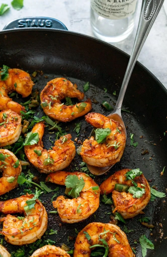 10 Minute Tequila Shrimp Recipe JZ Eats