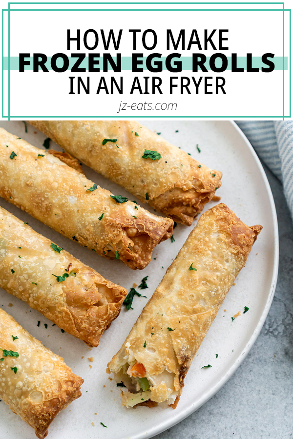 How To Make Air Fryer Frozen Egg Rolls