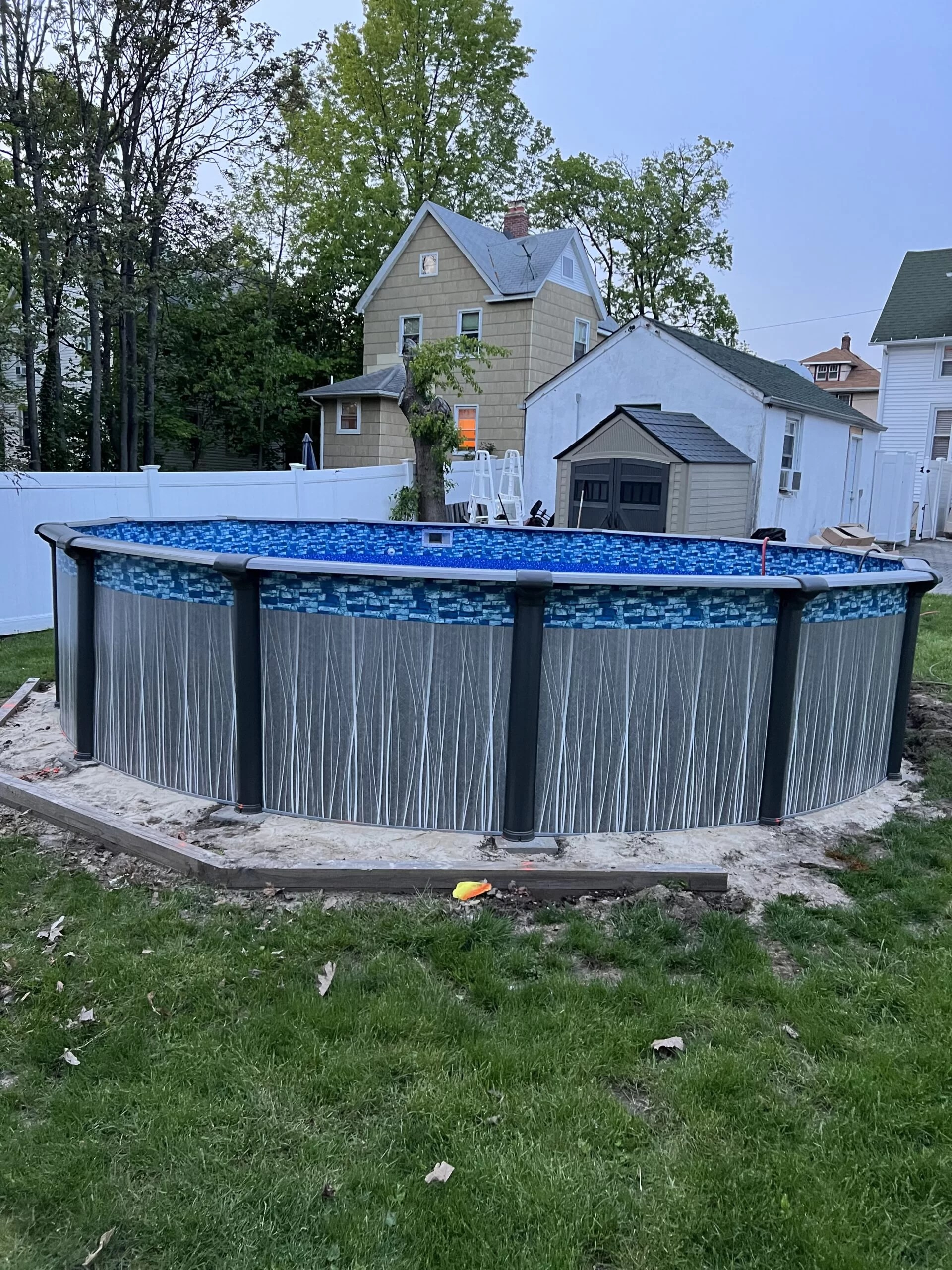 Above Ground Pool Installation In New Jersey Swimming Pool Installers