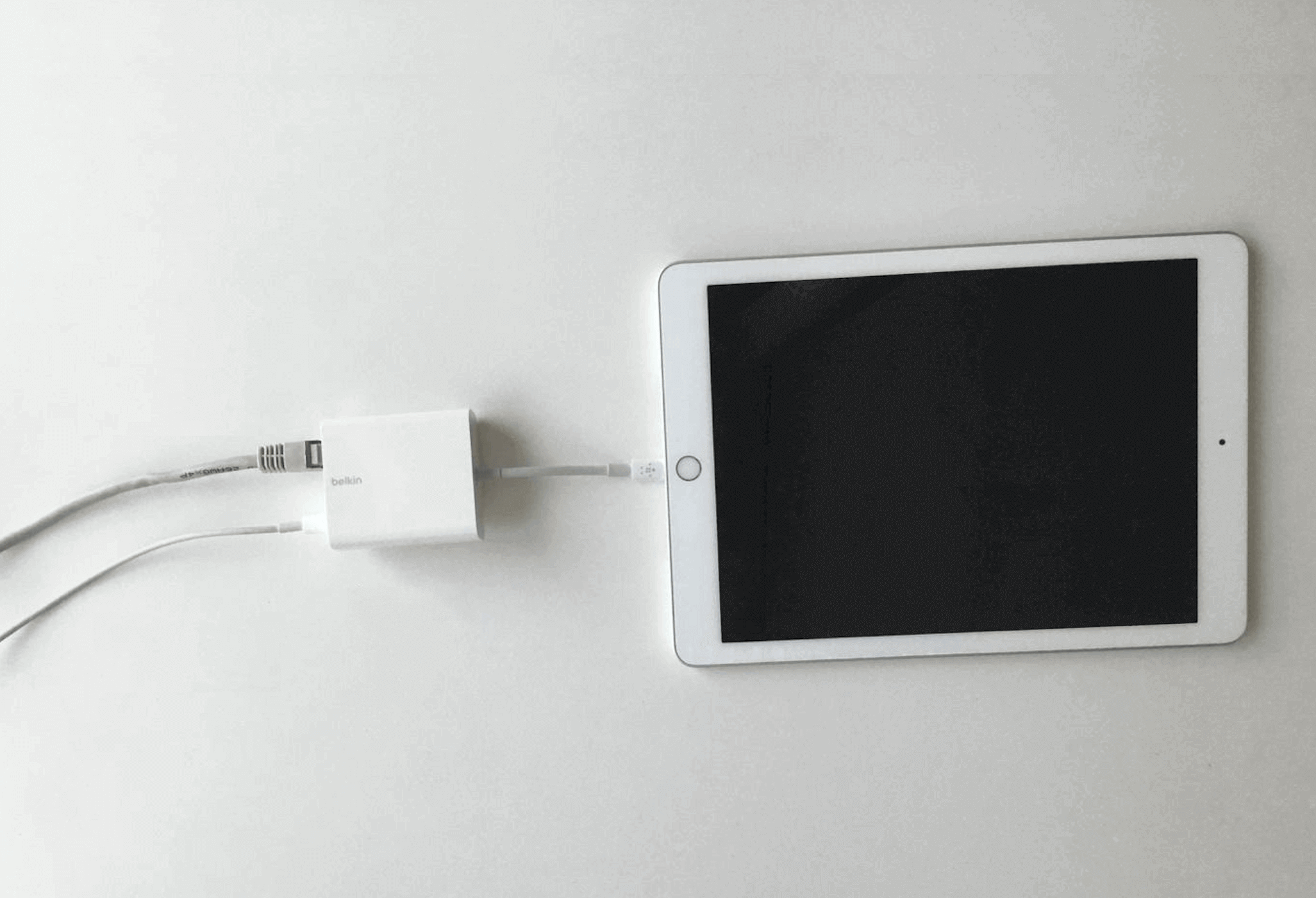 Connecting an iPad via adapter Lightspeed Restaurant (KSeries)