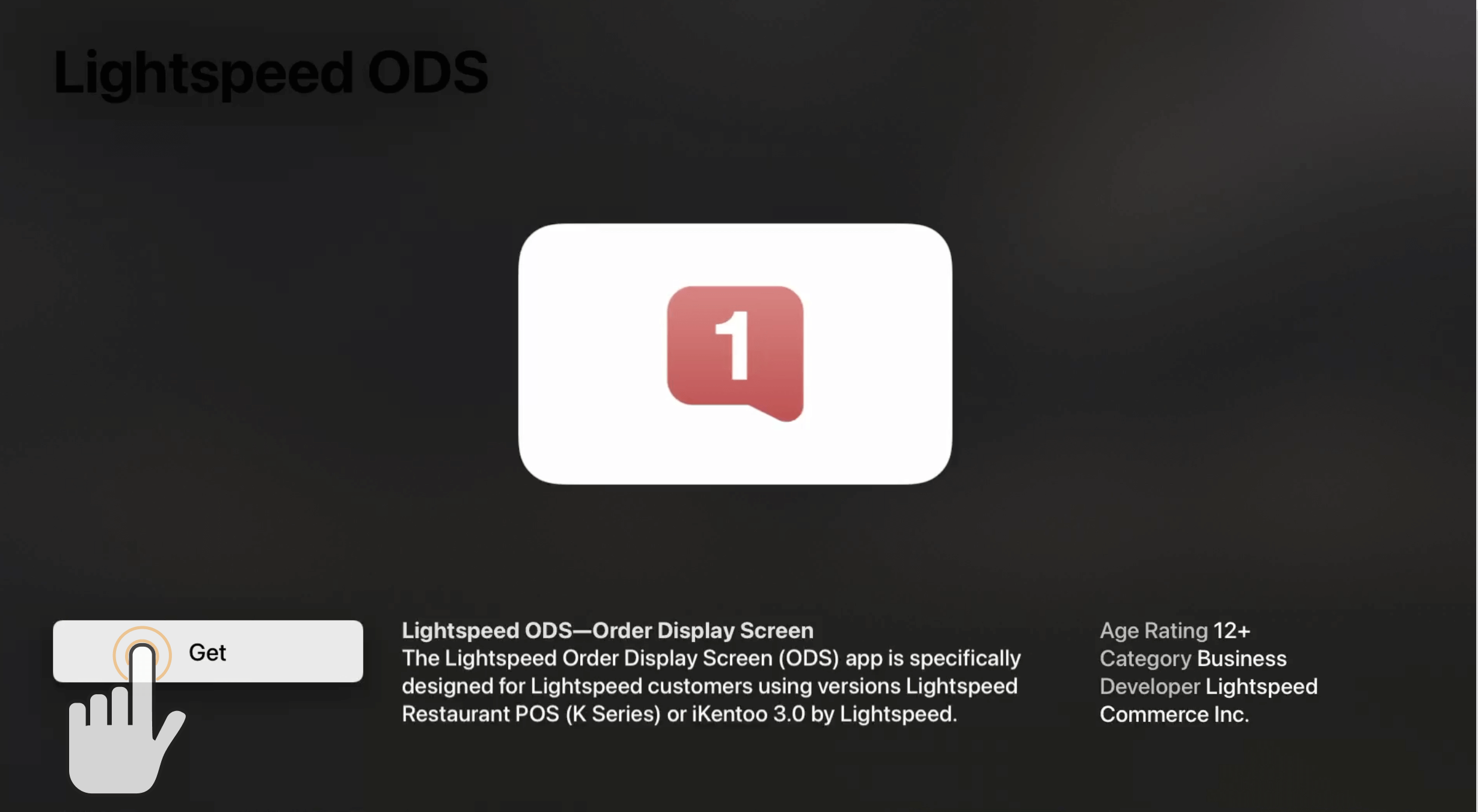 Setting up the Order Display Screen Lightspeed Restaurant (KSeries)