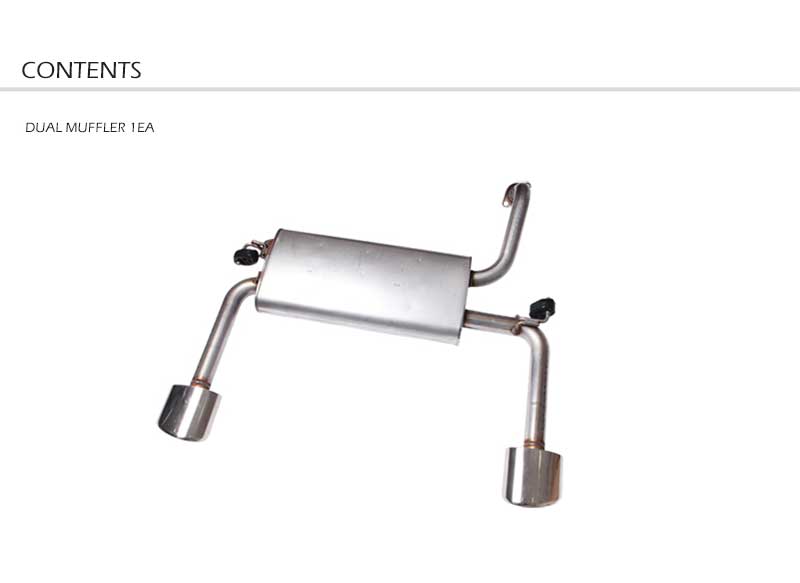 Kona [TUIX] Hyundai Kona Flux TUIX Dual Muffler Kit 2WD