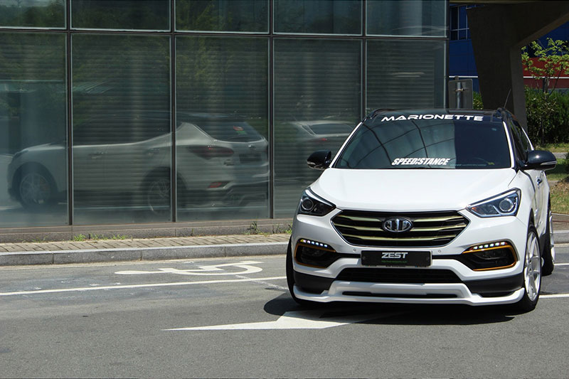 Santa Fe The Prime [ZEST] Hyundai Santa Fe The Prime Lip Aeroparts