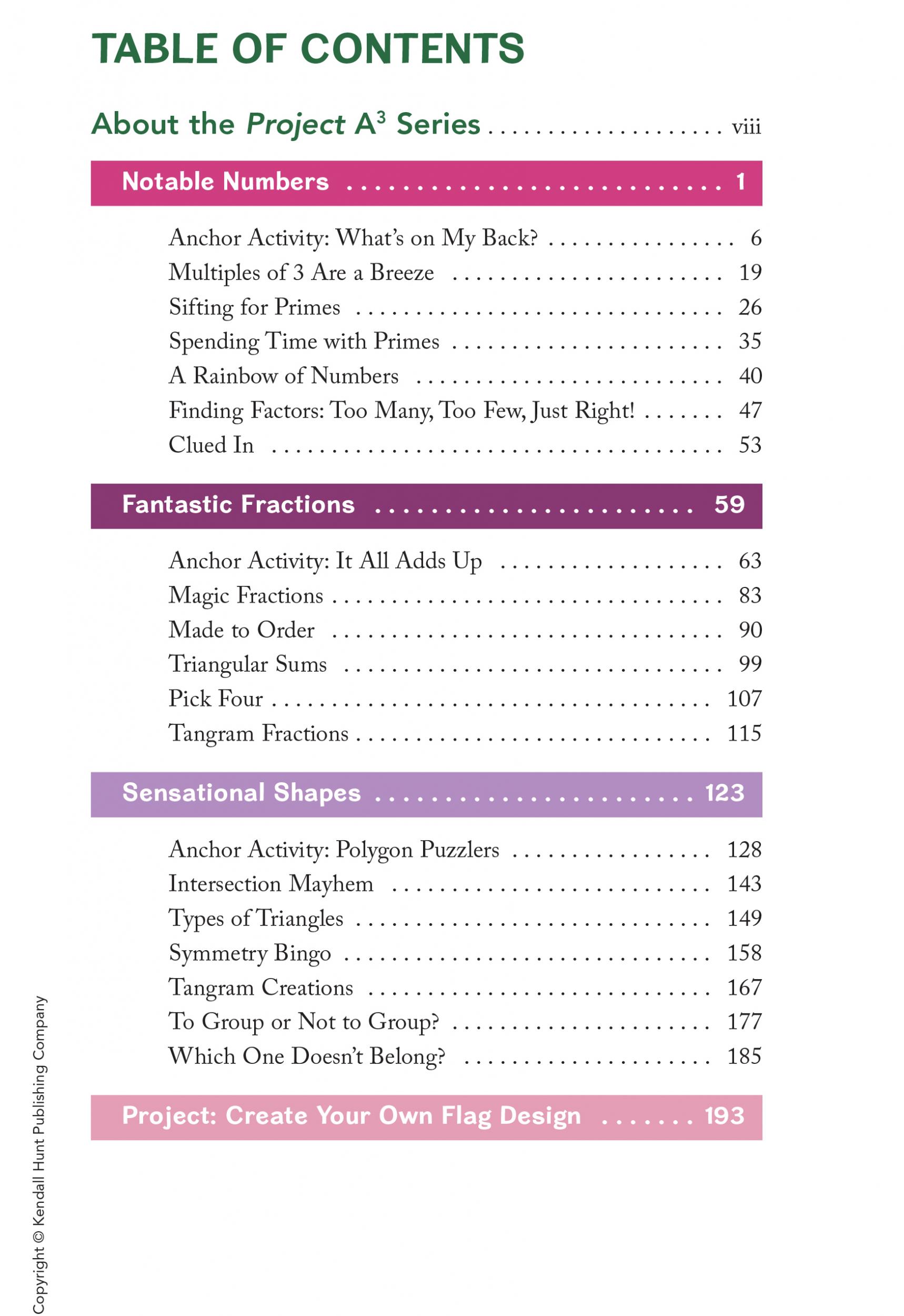 Project A3 Awesome Advanced Activities for Mentoring Mathematical