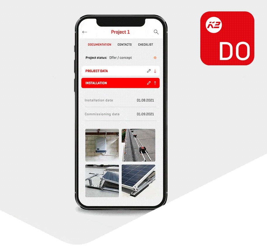 K2 Buddy Monitoring für Schneelasten K2 Systems