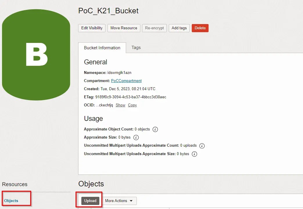 Object Storage in OCI Create and Manage K21 Academy
