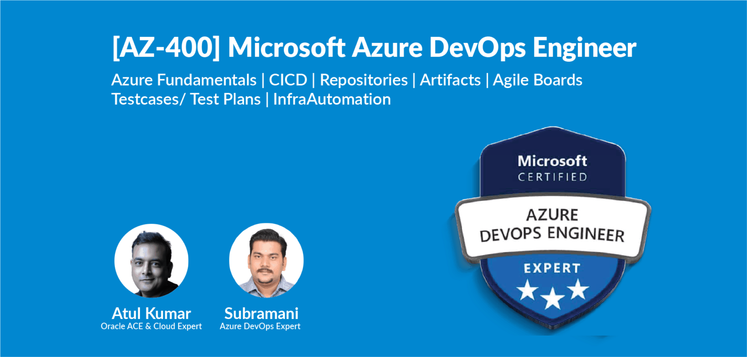 AZ400 Microsoft Azure DevOps Engineer Cloud Training Program
