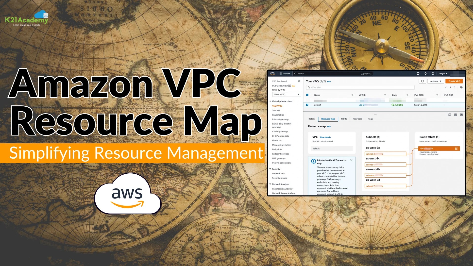 Amazon VPC Resource Map Simplifying Resource Management
