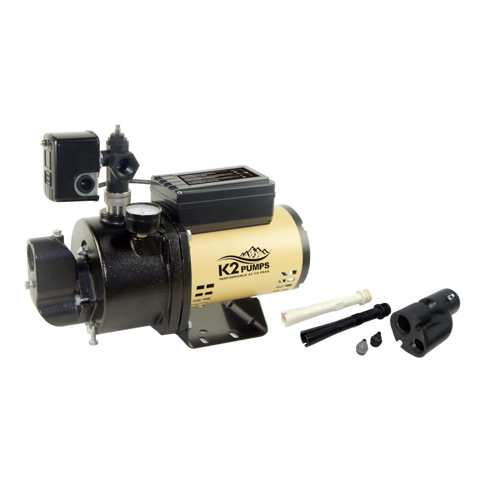 3/4 HP Convertible Jet Pump with Multifunction Diagnostic Capabilities