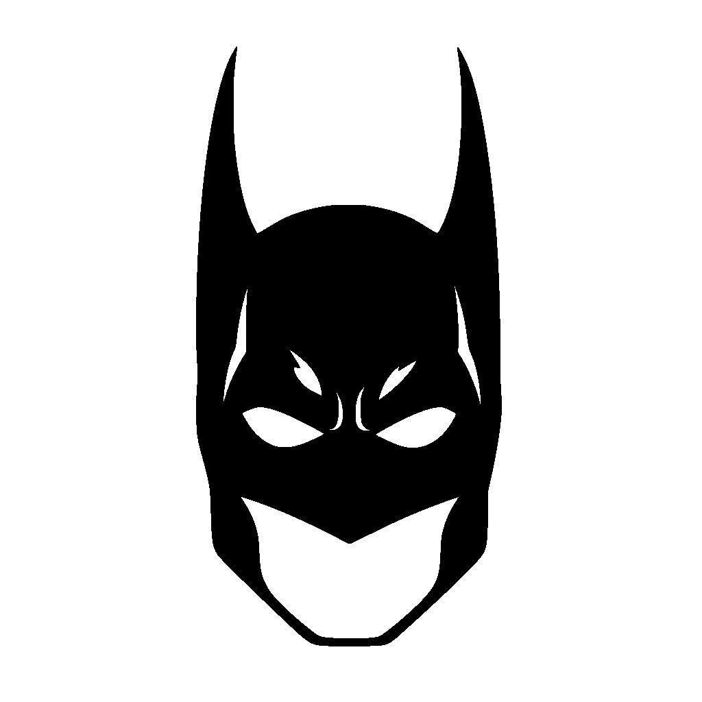 Free Batman Mask Vector 4 SVG K40 Laser Cutter