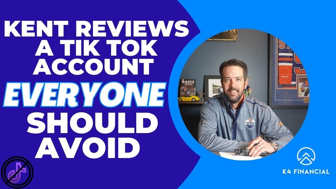 Kent Reviews a Tiktok Account EVERYONE SHOULD AVOID K4 Financial