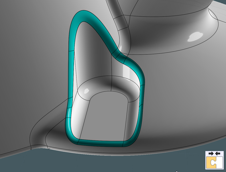 Manual Fillet Using the Blend Function